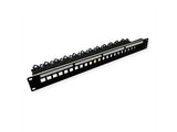 Roline 19"-Keystone-Modultrger 24ports Geschirmt Blank Clipbef. (26.11.0390)
