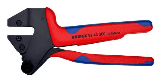 Knipex 97 43 200 A, Alicate Para Crimpar Terminales