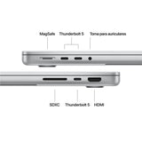 Apple Macbook Pro 14' M5 Pro 18-Core Cpu 24gb 2tb Ssd 20-Core Gpu Plata