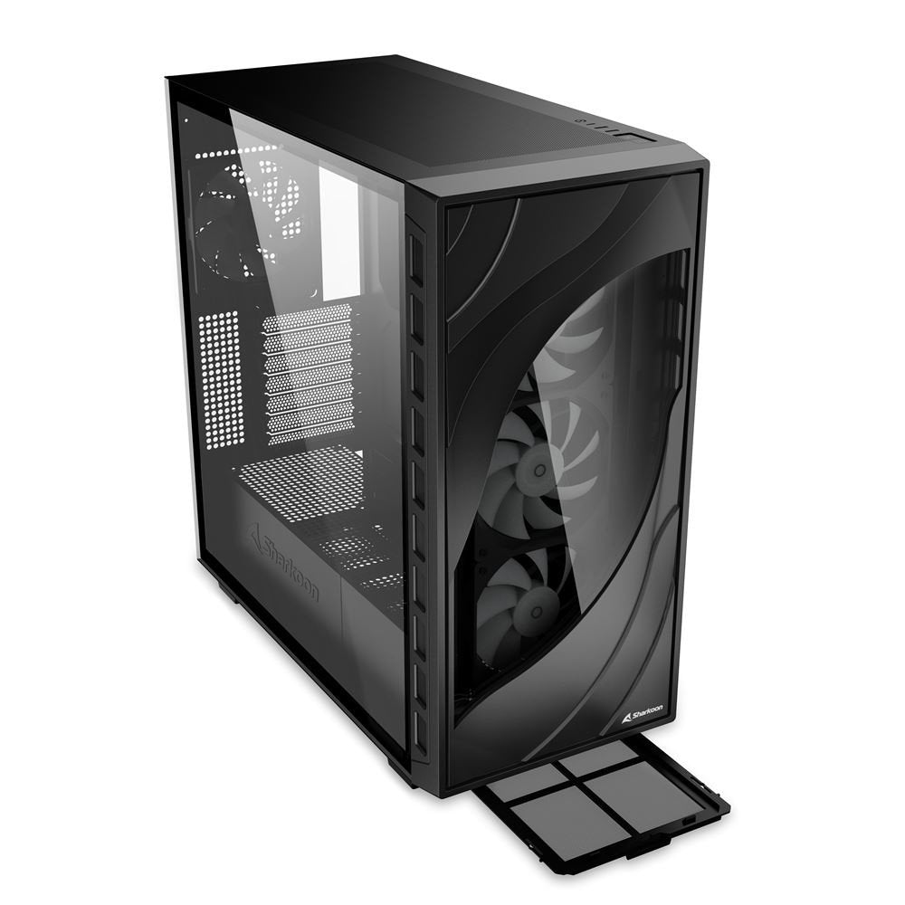 Caja  Pc Sharkoon 4044951041152 Negro