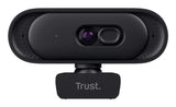 Webcam Trust Tomar 26141 Qhd 2k 2560x1440p Obturador Privacidad Color Negro