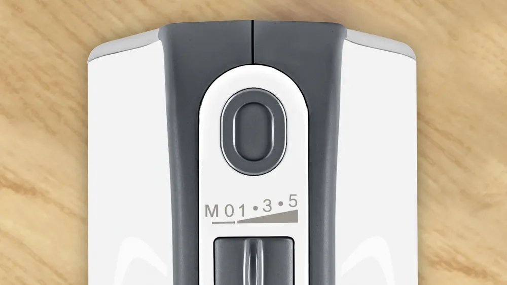 Batidora Bosch Mfq4  De Mano 850 W Negro, Acero Inoxidable, Blanco