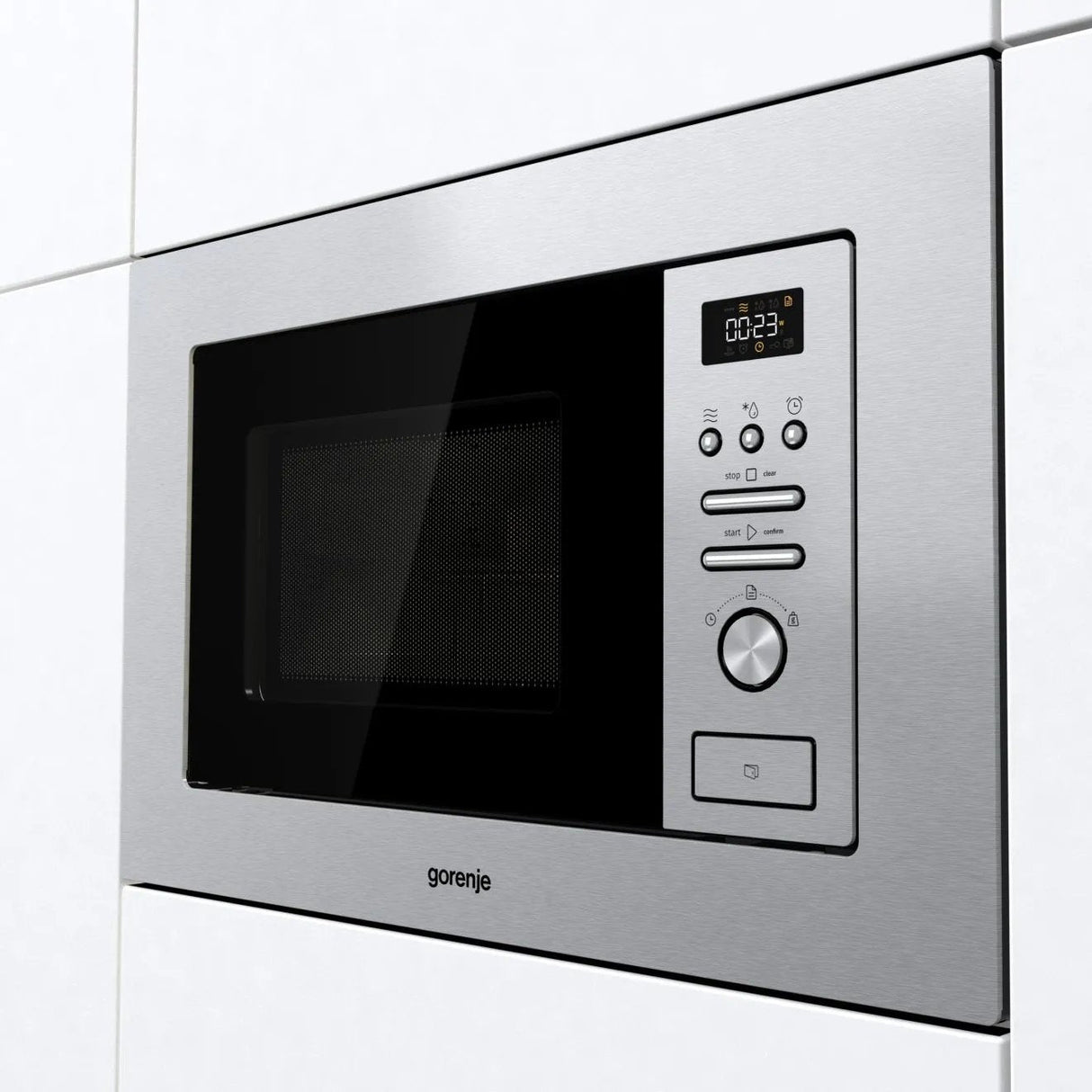 Gorenje Bm201ag1x Integrado Microondas Con Grill 20 L 800 W Acero Inoxidable