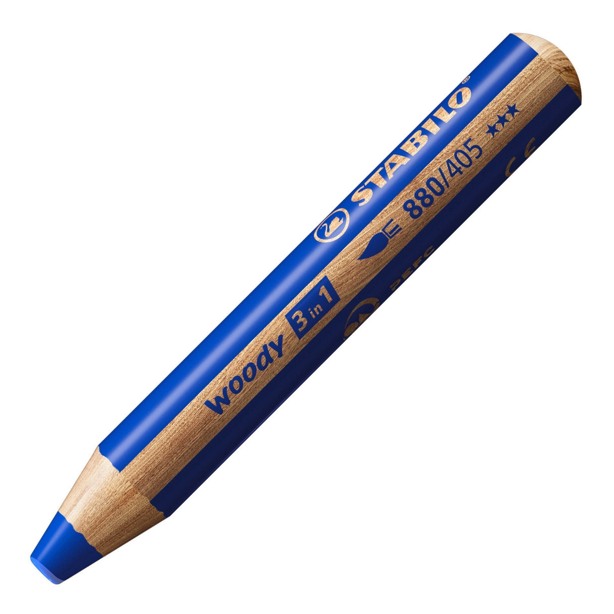 Stabilo Lápices De Colores Woody 3 En 1 Estuche De 5 Azul Ultramar