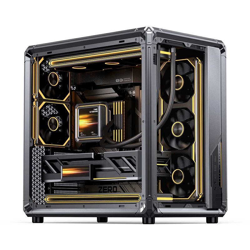 Jonsbo X400 Pc Carcasa, Midi-Tower, Atx, Tempered Glass - Gris