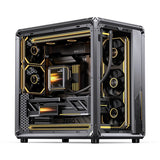 Jonsbo X400 Pc Carcasa, Midi-Tower, Atx, Tempered Glass - Gris
