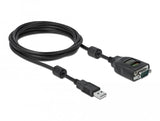 Delock Adaptador Usb Typ-A A Serie Db9 Mit 9 Led Rs-232 Tester