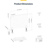 EAN 0065030905305 - StarTech.com 1612B-DESK-PEGBOARD juego de organizadores para escritorio 1 pieza(s) imagen 2