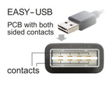 Cable Delock 0.5m, Usb2.0-A/Usb2.0 Micro-B  Usb 0,5 M Usb A Micro-Usb B Negro Negro, Usb2.0-A/Usb2.0 Micro-B, 0,5 M, Usb A, Micro-Usb B, Usb 2.0, Macho/Macho, Negro