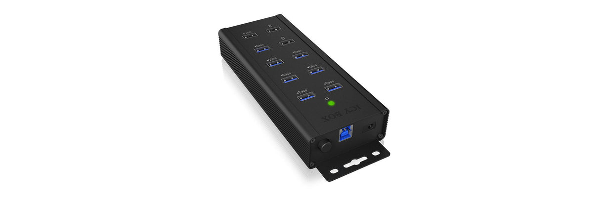 Icybox Ib-Hub1703-Qc3 Icybox 7x Port Usb 3.0 Hub And 3 Charge Ports