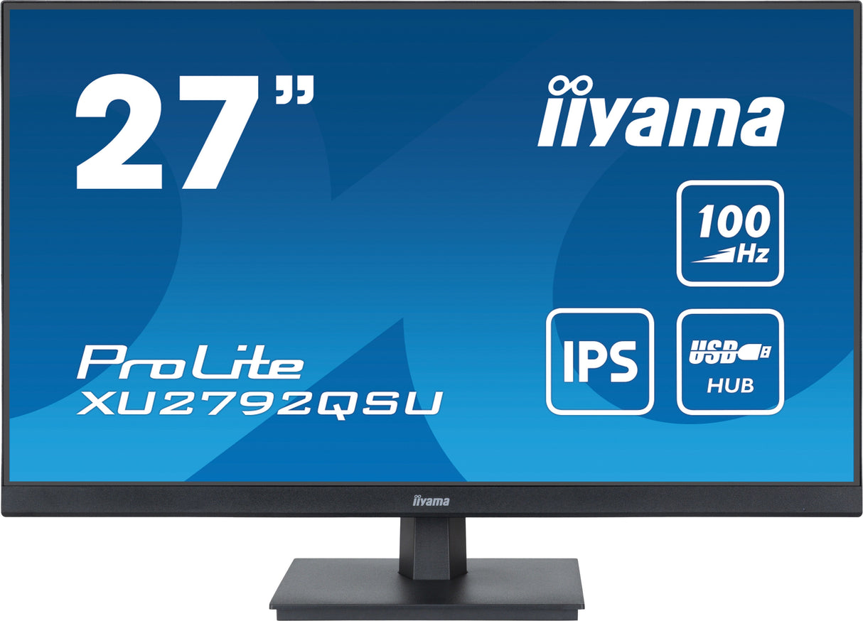 Iiyama Xu2792qsu-B6, Monitor Led 27''  Negro (Mate)