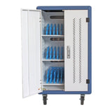 EAN 8051128108705 - Techly I-CABINET-30DTY carrito y armario de dispositivo portátil Independiente Blanco, Azul imagen 2