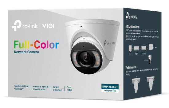 Cámara Vigi S455(4mm) Nw Turret 5mp Full-Color