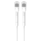 Extralink Lan Patchcord Cat.6 U/Ftp 5m 1gbit Bendable Booted Foiled Twisted Pair Bare Copper White