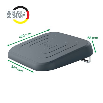 Leitz Ergo Escritorio-Fusttze Ajustable, Gris