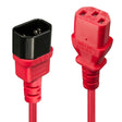 EAN 4002888304764 - Lindy 30476 cable de transmisión Negro, Rojo 0,5 m C14 acoplador C13 acoplador imagen 1
