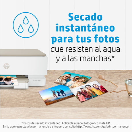 EAN 0193905314706 - HP Matte Photo Paper-25 sht/10 x 15 cm Blanco Mate imagen 6