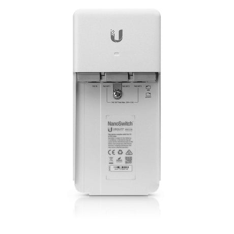 EAN 0817882021708 - Ubiquiti NanoSwitch Gigabit Ethernet (10/100/1000) Energía sobre Ethernet (PoE) Blanco imagen 3