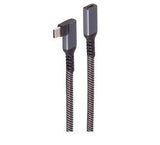 Shiverpeaks Usb-C Verlängerungscable 3.2 90° Pd Textil 1,5m