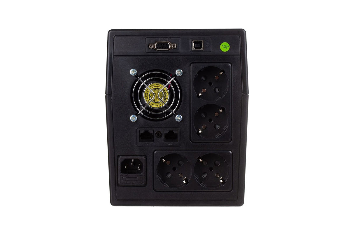 EAN 4016032451488 - Digitus DN-170067 sistema de alimentación ininterrumpida (UPS) Línea interactiva 2 kVA 1200 W 4 salidas A imagen 4