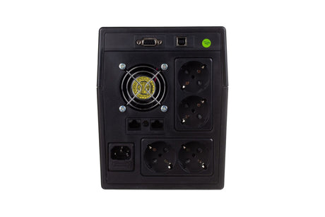 EAN 4016032451488 - Digitus DN-170067 sistema de alimentación ininterrumpida (UPS) Línea interactiva 2 kVA 1200 W 4 salidas A imagen 4