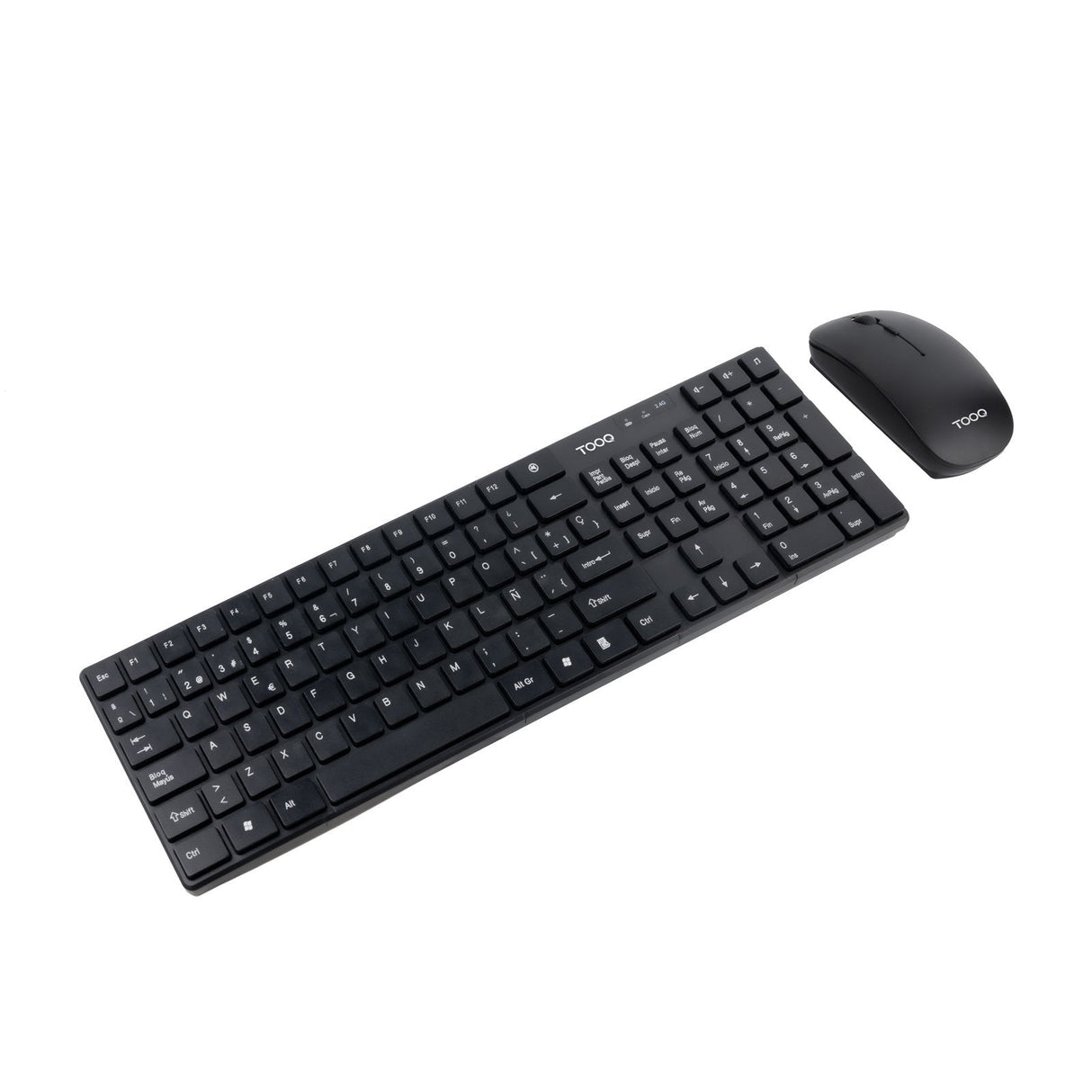 Teclado Y Ratón Inalámbricos Tooq Tqkmw-3102-B
