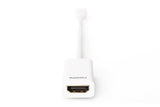EAN 4016032292425 - Digitus DB-340404-001-W adaptador de cable de vídeo 0,15 m Mini DisplayPort HDMI tipo A (Estándar) Blanco imagen 3