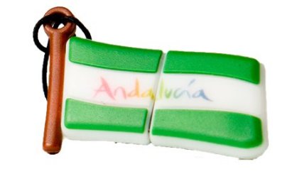 Pendrive Tech One Tech Tec5117-16 - 16gb · Usb 2.0 · Bandera Andalucia