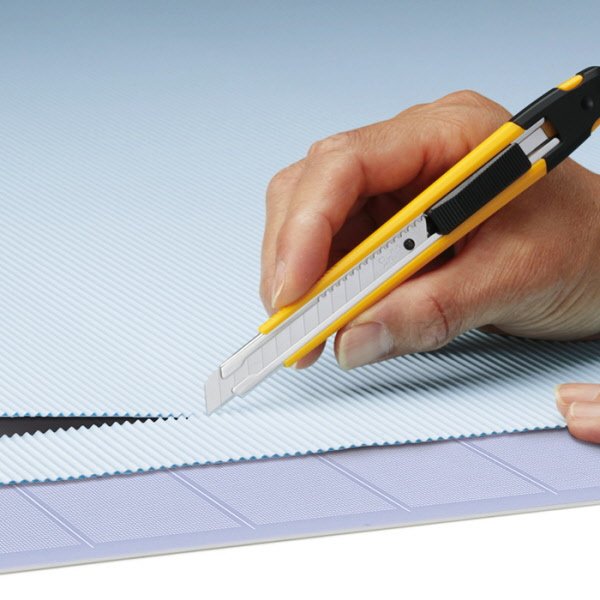 Olfa Cutter Standard A-1 / Cuchilla Fracturable De 9 Mm / Diestros Y Zurdos