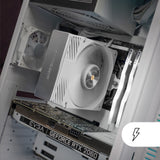Ventilador Con Disipador Mars Gaming Mcpu-X4 12cm Blanco