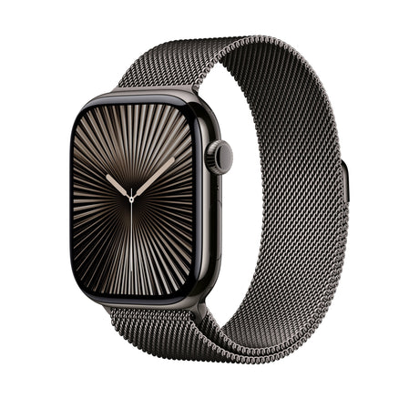 EAN 0195949658624 - Apple MXMT3ZM/A Accesorios para dispositivos vestibles inteligentes Grupo de rock Gris Acero inoxidable imagen 2