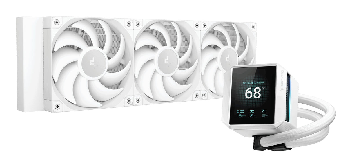 Refrigeración Por Agua Deepcool Mystique 360 Blanco R-Lx360-Whdsnmp-G-1