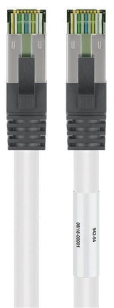 Goobay Cable De Red Cat8.1 S/Ftp (Pimf) Blanco , 25cm