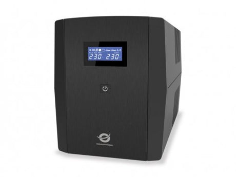 EAN 4015867204023 - Conceptronic ZEUS03E sistema de alimentación ininterrumpida (UPS) Línea interactiva 1,2 kVA 720 W 6 salid imagen 1