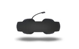 Auriculares Gaming Inalámbricos Con Micrófono Krom Phase Bluetooth Jack 3.5 Usb 2.0 Negros