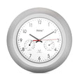 EAN 4007218194503 - Mebus 19450 reloj de mesa o pared Reloj digital Alrededor Plata, Blanco imagen 1