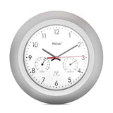 EAN 4007218194503 - Mebus 19450 reloj de mesa o pared Reloj digital Alrededor Plata, Blanco imagen 1