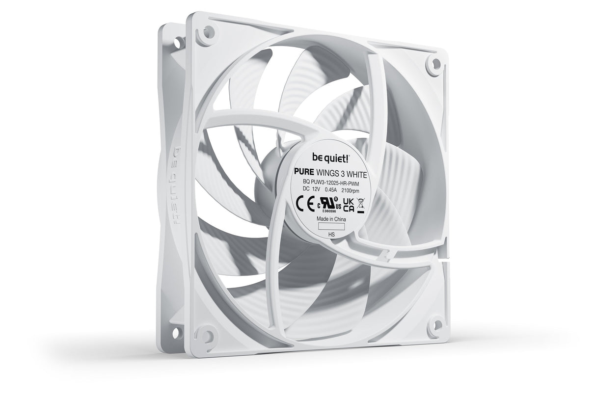EAN 4260052190982 - be quiet! Pure Wings 3 120mm PWM high-speed White Carcasa del ordenador Ventilador 12 cm Blanco 1 pieza(s imagen 2