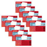 Herlitz Karteikarte A8 Blanko Ws Hf Eingeschblancot Con Aufrei