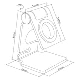 Soporte De Aluminio Inline Para Apple Watch