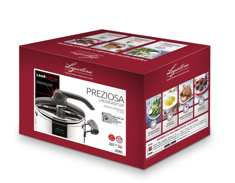 EAN 8002531524637 - Lagostina Preziosa 012018010505 olla a presión 5 L Acero inoxidable imagen 2