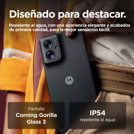 EAN 8033779077302 - Motorola moto g55 5G 16,5 cm (6.49") SIM doble Android 14 USB Tipo C 8 GB 256 GB 5000 mAh Gris imagen 7