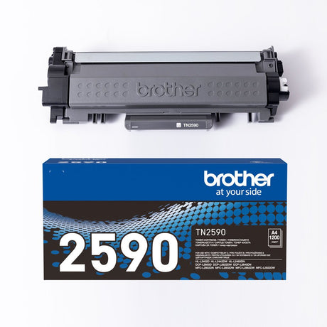 EAN 4977766830331 - Brother TN-2590 cartucho de tóner 1 pieza(s) Original Negro imagen 3