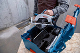 Sierra Circular A Batería Bosch Professional Gks 18v-57-2 Professional Azul/Negro, 2 Baterías Li-Ion Procore18v 5,5ah, En L-Boxx