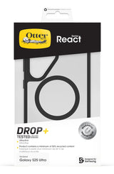 Otterbox React Magnet Qi2 Fr Samsung S25 Ultra. Negro Crystal