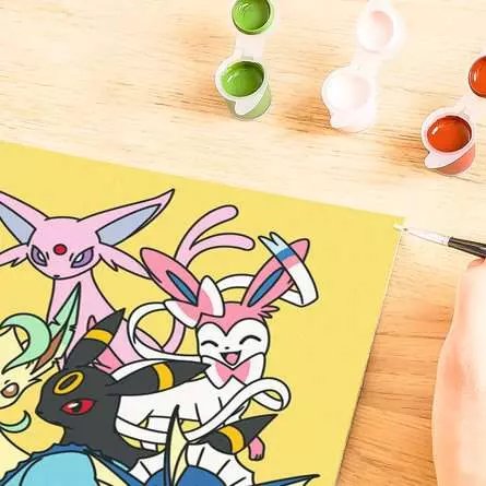 Kit De Pintura Creart Legendarios Pokemon Adulto