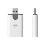 EAN 4713436123941 - Silicon Power Combo lector de tarjeta USB 3.2 Gen 1 (3.1 Gen 1) Type-A Gris, Blanco imagen 1