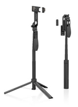 Aisens Palo Tripode Para Selfie Con Mando A Distancia Bluetooth 3 En 1, Negro