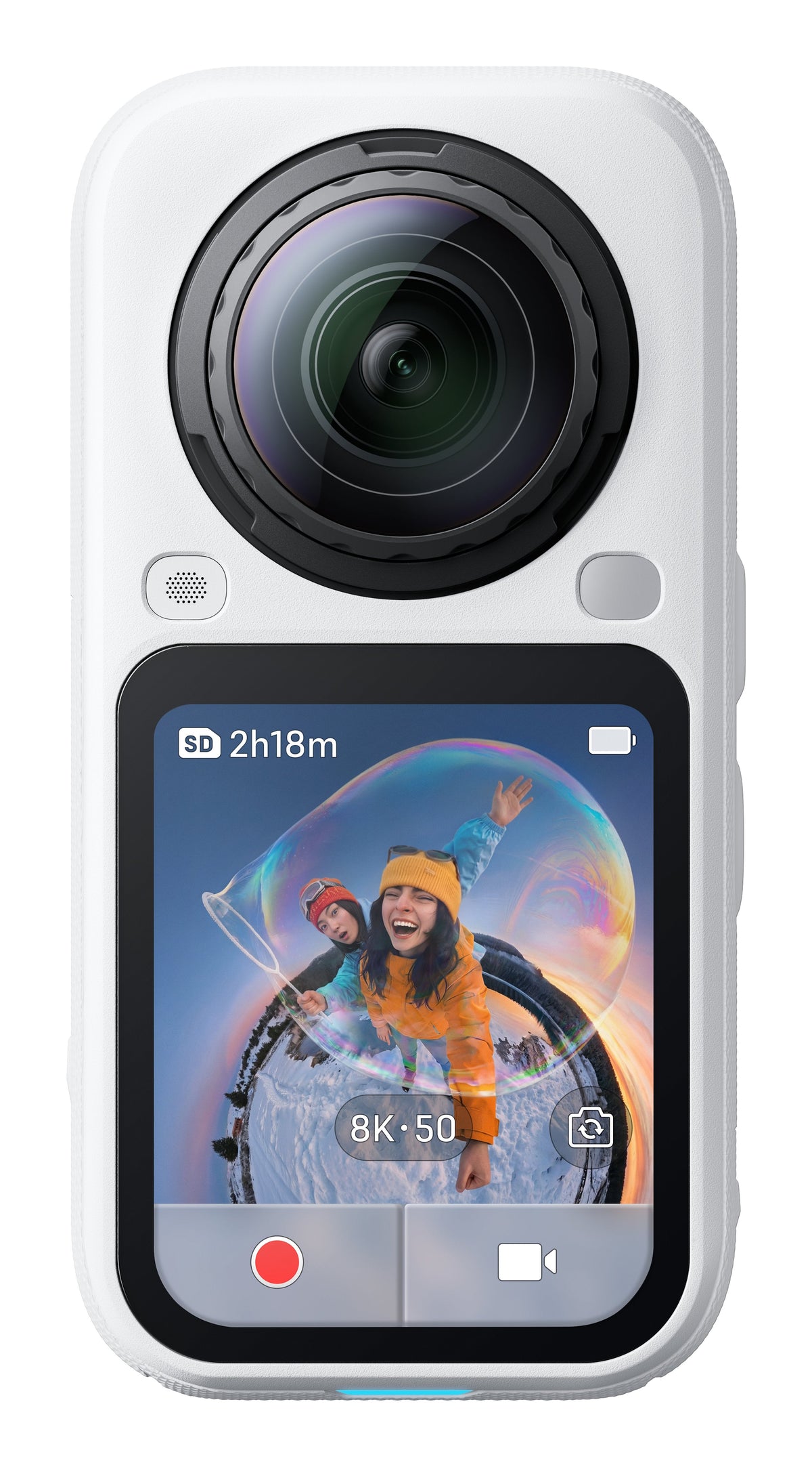 Cámara De Acción Insta 360 X6 Standard Bundle - Artic White