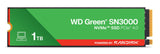 EAN 0718037907154 - SanDisk Green WD SN3000 NVMe 1 TB M.2 PCI Express 4.0 QLC 3D NAND imagen 1